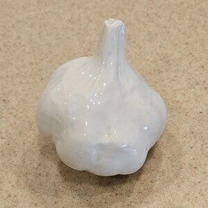 VINTAGE HANDPAINTED CERAMIC GARLIC MAJOLICA DECOR DISPLAY ART VIETRI ITALY